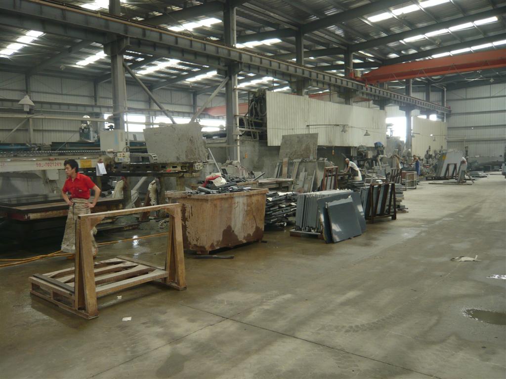 The factory which can produce slabs,tiles,big slabs ,countertops as customer's requirement!!